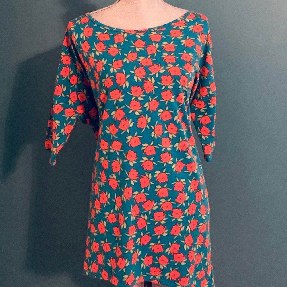 LuLaRoe Floral Print Irma Top